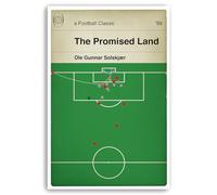 Manchester United goal v Bayern Munich - Ole Gunnar Solskjaer Poster - 1999 Champions League Final - Classic Book Cover Print - Football Gift - Various Sizes (105 x 148mm - UK A6 Postcard)