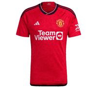 Adidas, Home 23/24 Manchester United Fc, Short Sleeve Football Jersey, Team Colleg Red, 1112, Child