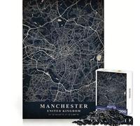 Manchester United Kingdom Jigsaw Puzzle for Adults 1000 Pieces Sharp Thinking Clean Joint Fun Activity Birthday Surprise (38x52cm)
