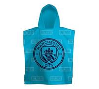 Manchester United Man City Boots Poncho Blue