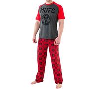 Manchester United Mens Manchester United Football Club Pyjamas Size XX-Large Red