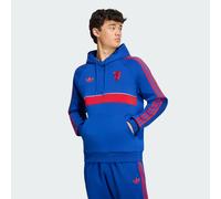 Adidas Manchester United Originals Hoodie Blue M Men