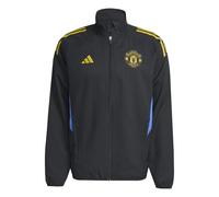 Manchester United Pre-Match Tracksuit Jacket EU 2025/26 Noir M