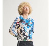 adidas Originals Manchester United FC x The Stone Roses Long Sleeve Shirt - Multicolor - Mens L