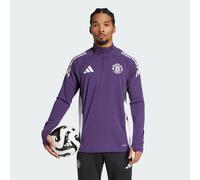 Adidas Manchester United Tiro Competition Mens Training 1/4 Zip Top 2025/2026 Size: Medium, Colour: Purple