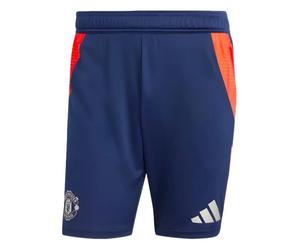 Manchester United Training Shorts Womens Night Indigo Large UK 16-18 adidas MUFC