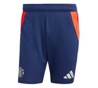 Manchester United Training Shorts Womens Night Indigo Medium UK 12-14 adidas