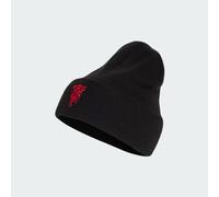adidas Unisex Manchester United Woolie Hat, Black/White/MUFC red, M-L
