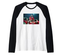 Manchester Utd Roy Keane Goal Celebration World Cup Football Raglan Baseball Tee
