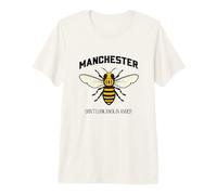 Manchester Worker Bee Don't Look Back in Anger Premium T-Shirt