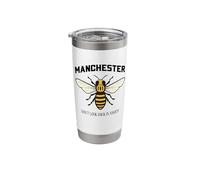 Manchester Worker Bee Don't Look Back in Anger Stainless Steel Insulated Tumbler