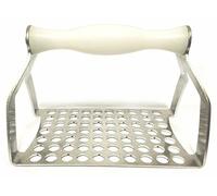 Mancini e Mancini srl Poldino Polpettino Kitchen Tool for Meat Meatballs, Manual, Stainless Steel, Fori da 10mm