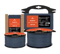 Manco Element 3mm Paracord 425 Type II 30m Navy Blue | 100% Nylon Rope 3 Strands Tactical Cord | Ideal for Outdoor, Camping, Survival, Crafting, DIY