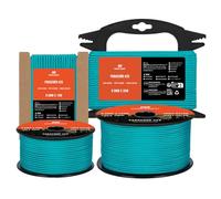 Manco Element 3mm Paracord 425 Type II 30m Turquoise | 100% Nylon Rope 3 Strands Tactical Cord | Ideal for Outdoor, Camping, Survival, Crafting, DIY