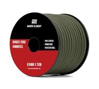 Manco Element Bungee Cord 8mm x 20m Elastic Cord Shock Cord - Army Green