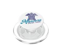 Mancora Peru Piura Sea Turtle Coastal Beach Adventure PopSockets PopGrip for MagSafe