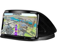 Mancro Car Mobile Phone Holder Cradles, Universal Mobile Phone Holder for Car Mount Dashboard Holder Fit for 3 to 6.8 inch Devices Compatible for iPhone, Samsung S22, S21, Huawei, GPS Devices