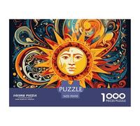 Mandala 1000 Pieces Jigsaw Puzzles Age 12+ for Adults Healed Fun Challenging Brainteasing Colourful Home Decoration 70x50cm/1000pcs