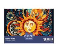 Mandala 1000 Pieces Jigsaw Puzzles Age 12+ for Adults Healed Fun Challenging Brainteasing Perfect for Relaxation Home Decoration 38x26cm/1000pcs