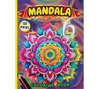Mandala 6 Coloring Book: Stress Relieving Mandala Designs for Adults Relaxation