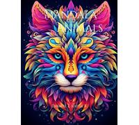 Mandala Animals: A Stunning Coloring Book of Elegant Designs for Adults