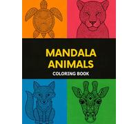 Mandala Animals: coloring book