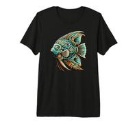 Mandala Art Angel Fish Premium T-Shirt
