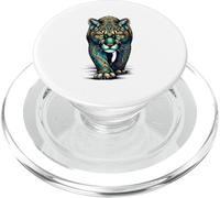 Mandala Art Cougars Cougar Mountain Lion Puma PopSockets PopGrip for MagSafe