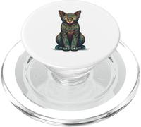 Mandala Art Egyptian Mau Cat Egyptian Maus PopSockets PopGrip for MagSafe