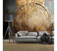MANDALA ART GOLD ABSTRACTION Wallpaper Wall Mural Modern Bedroom Living Room 541