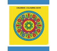mandala art: simple colouring book for kids ages 4-8