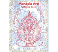 Mandala Arts Coloring Book: Unique Designs with Inspirational quotes | Mindfulness Art Therapy | Large 8.25×11 Inches | Space for Notes & Important Dates | Blue Edition