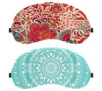 Mandala Boho Indian (2) 2-Pack Light-Blocking Soft Breathable Blindfold Sleeping Masks