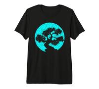 Mandala Bonsai Tree Zen Buddhist T-Shirt - Yoga Gift Premium T-Shirt