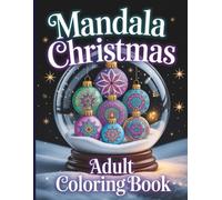 Mandala Christmas Adult Coloring Book (Christmas Activity Books)