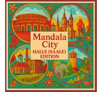 Mandala City - Halle (Saale) Edition: Für alle, die Halle im Herzen tragen - und jetzt auch auf Papier (City Mandala Collection)
