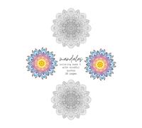 Mandala Coloring Book 1 with Inspirational Quotes: 25 Relaxing Designs for Mindfulness and Stress Relief (Mandala Coloring Books for Adults)