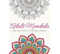 Mandala Coloring Book: 200 Page Adult Coloring Book
