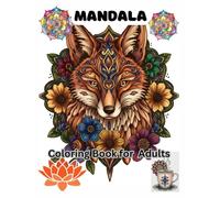 MANDALA: COLORING BOOK FOR ADULTS PAGES:100 SIZE 8.5*11 INCH