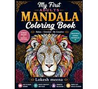 Mandala Coloring Book for Adults: Stress Relief and Relaxation with Beautiful Wildlife Mandalas | Intricate Animal Designs for Mindfulness, Creativity, Meditation, and Calm