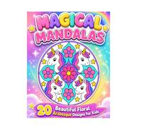 Mandala coloring book for kids: Educational activity workbook for 4-8 ages (Learn &Trace Coloring Series)