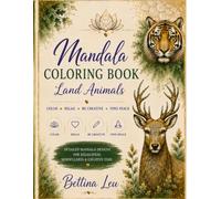 Mandala Coloring Book: Over 50 beautiful Mandala Animal Designs to color and featuring full color inspirations pages