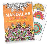 Mandala Coloring Books for Adults Relaxation,Beautiful Mandalas Patterns Adult Coloring Book for Women - Spiral Bound, Single-Sided Design,Thick Paper-Stress Relief and Anxiety