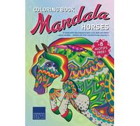 Mandala Colouring Book - Horses: 55 animal motifs (horse theme) to colour-in for adults and children - animal mandalas - relaxation and stress reduction through colouring-in (Mandala Colouring Books)