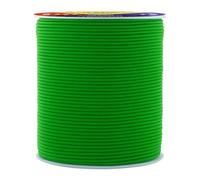 Mandala Crafts 1.5mm Green Elastic Cords for Jewelry Making & Beading - 109 Yards Stretchy Bracelet String - Strong Round Elastic Thread for Sewing & Adult Crafts