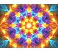 Mandala Diamond Art Kits for Adults, Diamond Painting Fantasy 5D DIY Full Round Drill Crystal Art Kits for Adults Beginners, Rhinestones Embroidery Arts and Crafts for Home Wall Decor 35x50cm,Model187