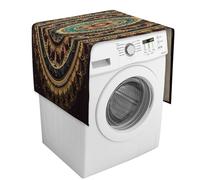 Mandala Dust Cover Dustproof Washer And Dryer Covers for The Top Fridge Dust Cover Multi-Purpose Decorative Kitchen Appliance Covers for Home Machine Protector