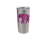 Mandala Elephant Elephants Spiritual Mandala Elephant Stainless Steel Insulated Tumbler