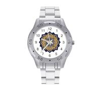 Mandala Evil Eye Quartz Watch Alloy Watch Dress Decorative for Business Men Women with Design Pattern Print