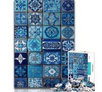 Mandala Flower Collage 1000 Piece Jigsaw Puzzle for Adults And Teenagers,Toys Educational Games Stress Relieving Wall Decoration 50x75cm